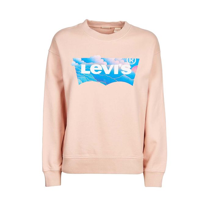 GRAPHIC STANDARD COULD SWEATSHIRT Woman Powder Pink
