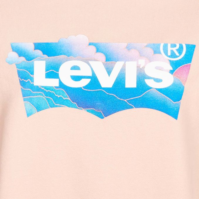 GRAPHIC STANDARD COULD SWEATSHIRT Woman Powder Pink