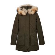 G'S MILITARY PARKA WITH FIXED HOOD AND FUR Kid Dark green G'S MILITARY PARKA WITH FIXED HOOD AND FUR Kid Dark green