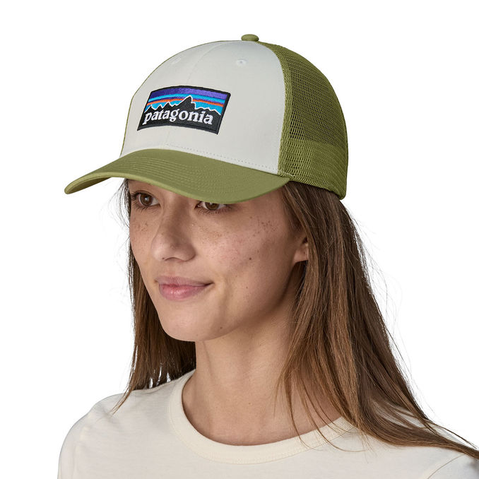 HAT LOGO LOPRO TRUCKER Man White Buckhorn Green
