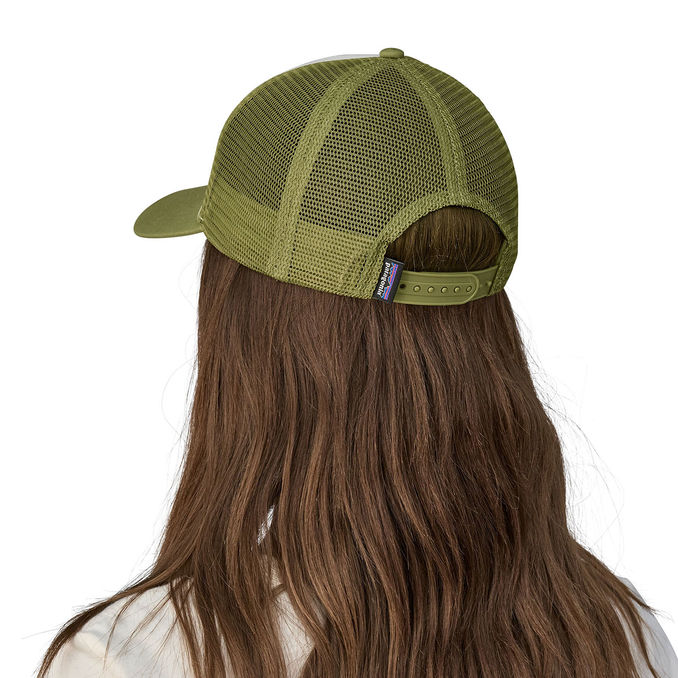 HAT LOGO LOPRO TRUCKER Man White Buckhorn Green