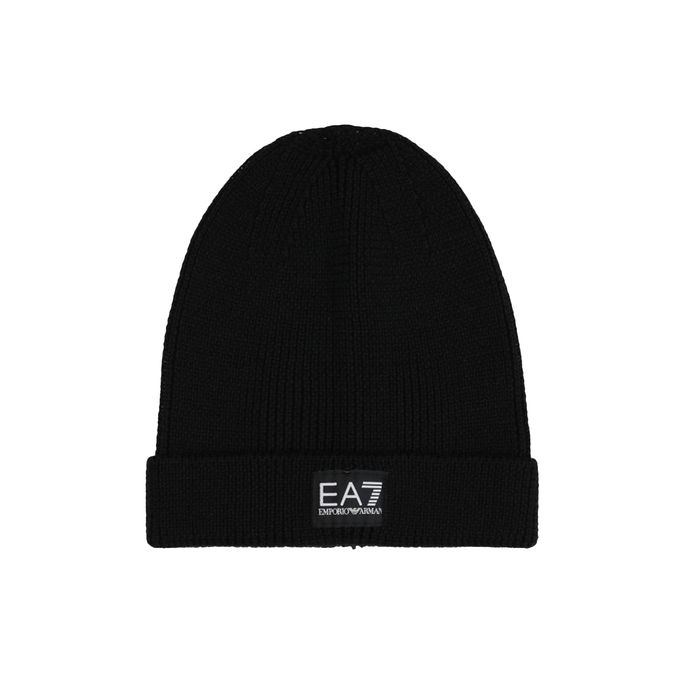 HAT WITH LOGO Unisex Black