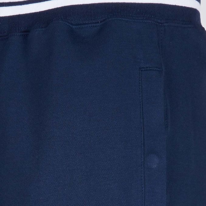 HERITAGE JOGGER WITH CONTRASTING PROFILES Man Blue