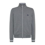 HERITAGE SWEATSHIRT WITH CONTRASTING CUFFS Man Medium Grey HERITAGE SWEATSHIRT WITH CONTRASTING CUFFS Man Medium Grey