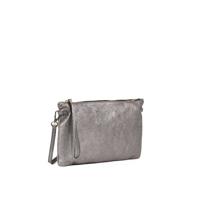 HERMY POCHETTE Grey Glitter