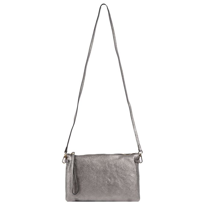 HERMY POCHETTE Grey Glitter