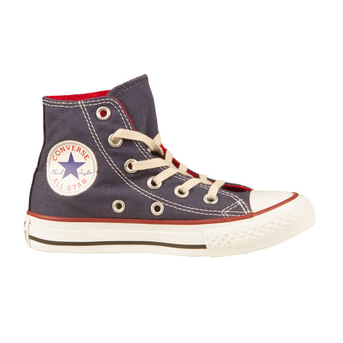 HI CANVAS SNEAKER Boy Navy Red