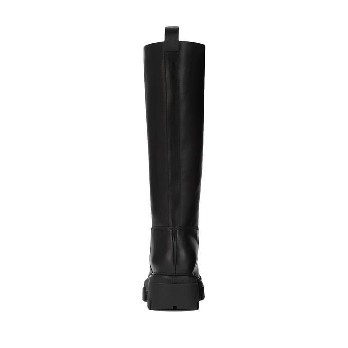 HIGH LEG BOOTS WITH ZIP Woman Black