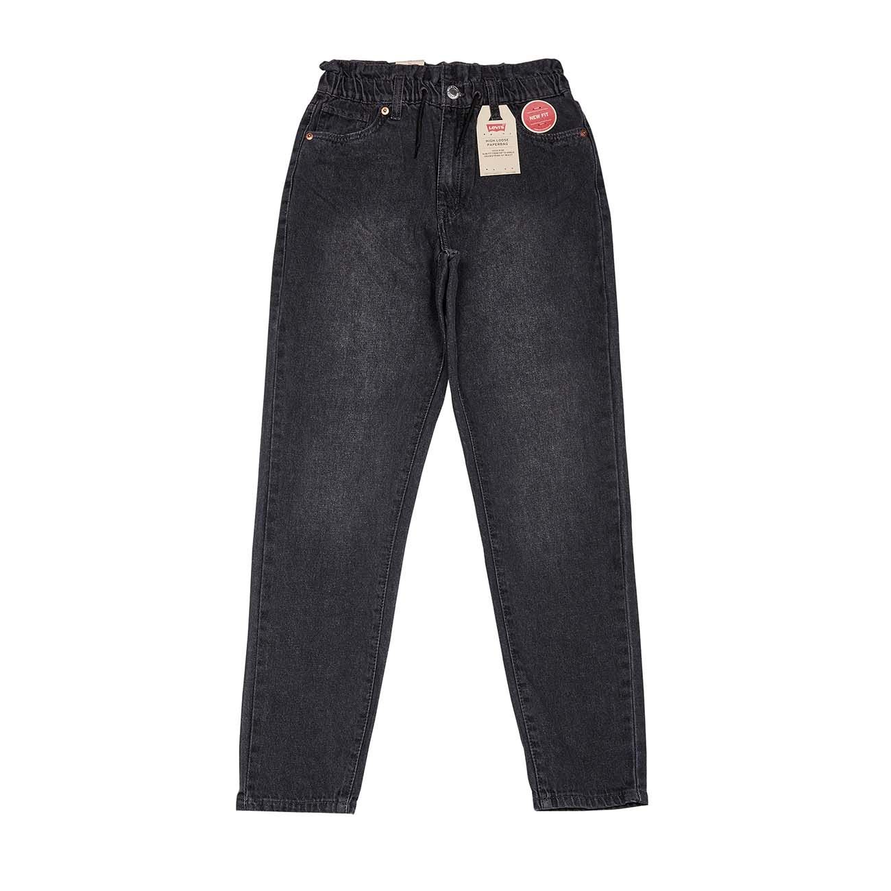 Medium Wash Jeans - High Rise Pants - Paper Bag Waist Pants - Lulus