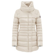 HIGH NECK DOWN JACKET Woman Navy Dark Steel HIGH NECK DOWN JACKET Woman Navy Dark Steel