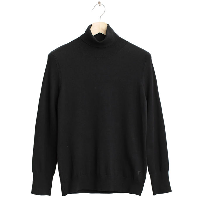 HIGH NECK TURTLENECK SWEATER