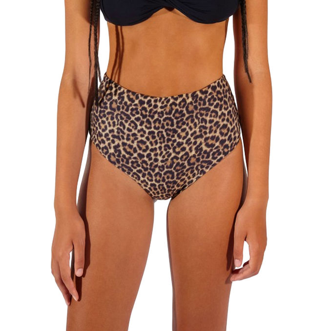HIGH WAIST JADE SLIP Woman Animalier
