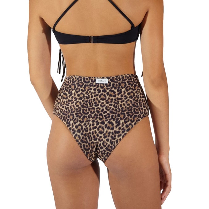 HIGH WAIST JADE SLIP Woman Animalier