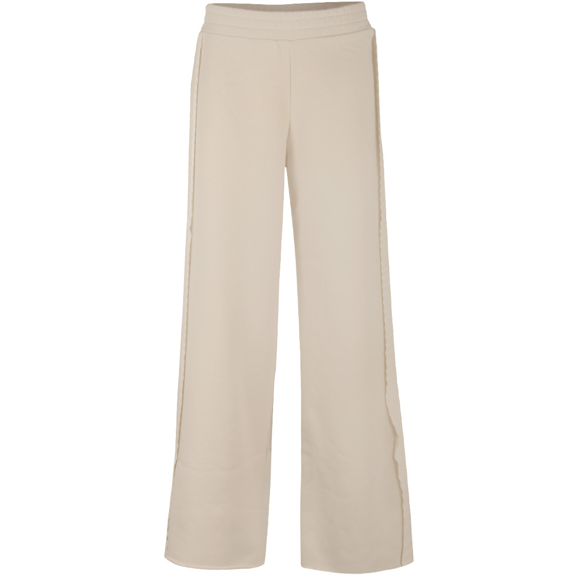 Crop top style cream silk palazzo suit - G3-WSS40743 | G3fashion.com