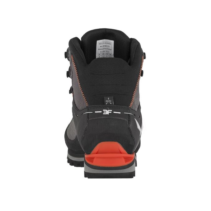 HIKING SHOES CROW GORETEX Man Wallnut Fluo Orange