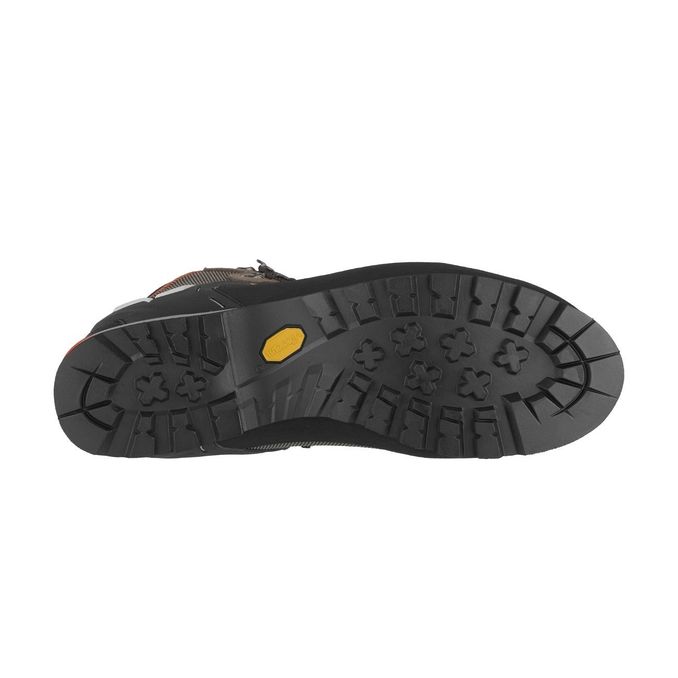 HIKING SHOES CROW GORETEX Man Wallnut Fluo Orange