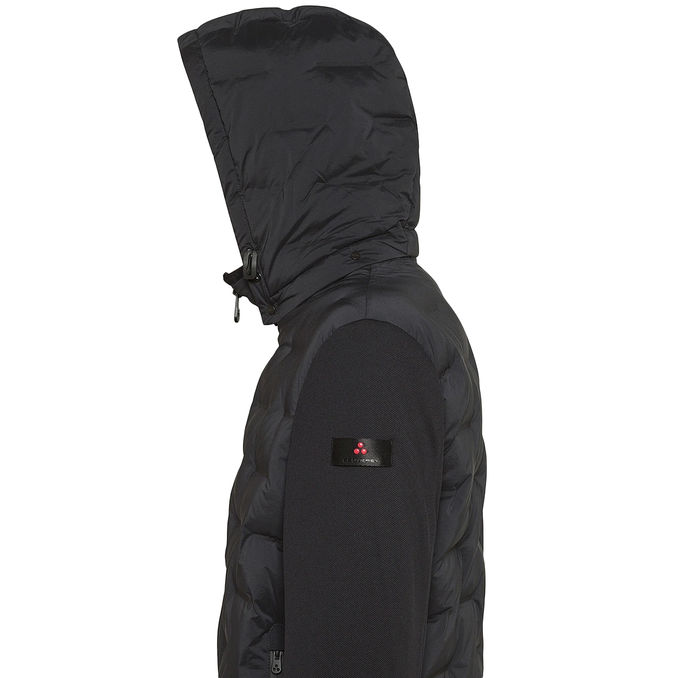 HOLZER SJN BMAT BI-MATERIAL JACKET WITH JACQUARD QUILT