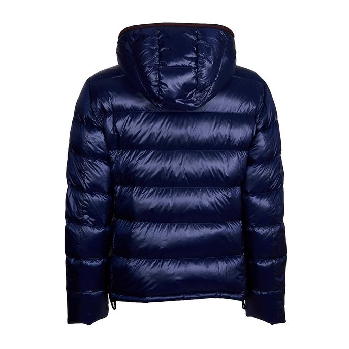HONOVA FULL ZIP DOWN JACKET WITH HOOD Man Blue