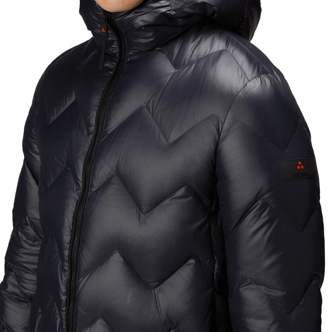HONOVA LKS 04 CHEVRON QUILT DOWN JACKET