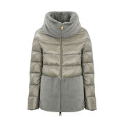 HOOD IN NYLON END NEW LADY Women Pearl Grey HOOD IN NYLON END NEW LADY Women Pearl Grey
