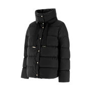 HERNO DOWN JACKET HOOD DEATIL MONOGRAM Woman Black