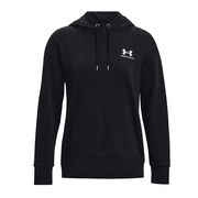 HOODED ESSENTIAL FLEECE SWEATSHIRT Woman Black HOODED ESSENTIAL FLEECE SWEATSHIRT Woman Black