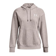 HOODED ESSENTIAL FLEECE SWEATSHIRT Woman Ghost Grey HOODED ESSENTIAL FLEECE SWEATSHIRT Woman Ghost Grey