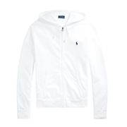 HOODED SWEATSHIRT IN GAUZED COTTON Man White  HOODED SWEATSHIRT IN GAUZED COTTON Man White
