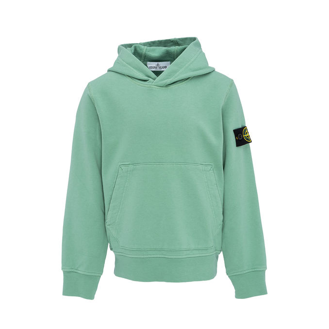 HOODED SWEATSHIRT Kids Light Green