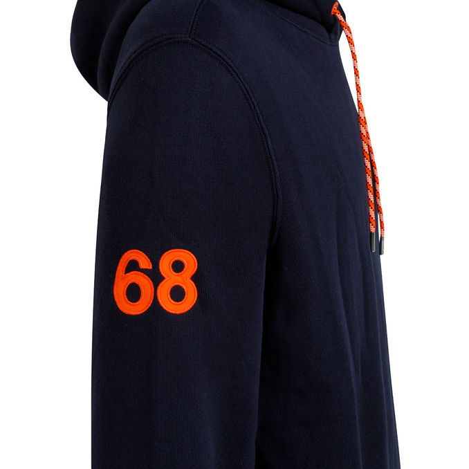 HOODED SWEATSHIRT Man Blue Navy