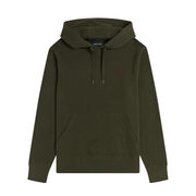 HOODED SWEATSHIRT WITH EMBROIDERY Man Hunting Green HOODED SWEATSHIRT WITH EMBROIDERY Man Hunting Green
