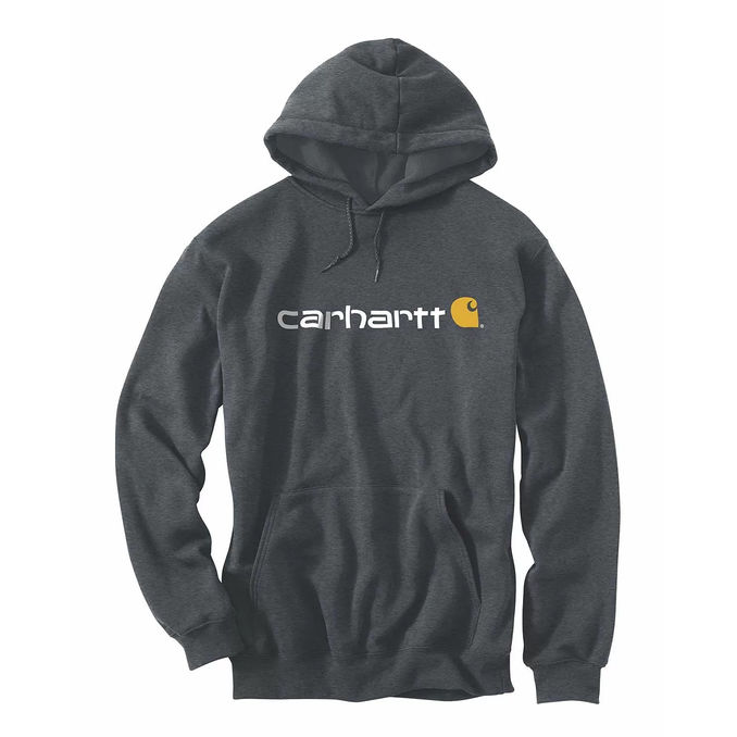 HOODIE GRAPHIC LOGO Man Carbon Heather