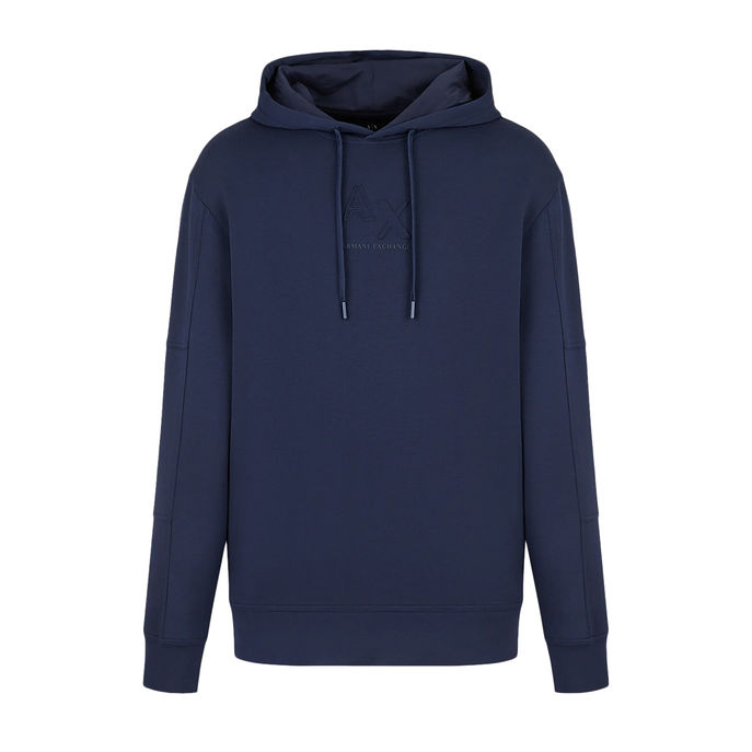 HOODIE LOGO BOLD Man Navy Blazer
