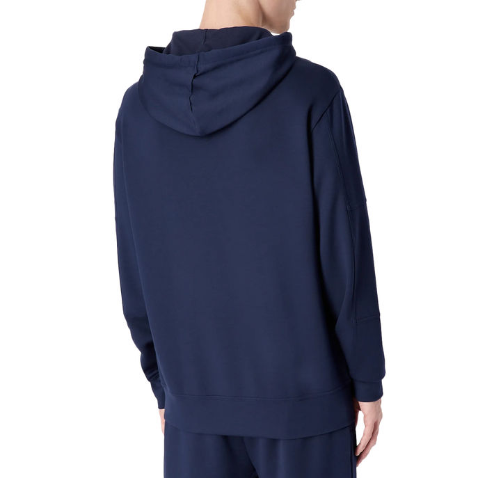 HOODIE LOGO BOLD Man Navy Blazer