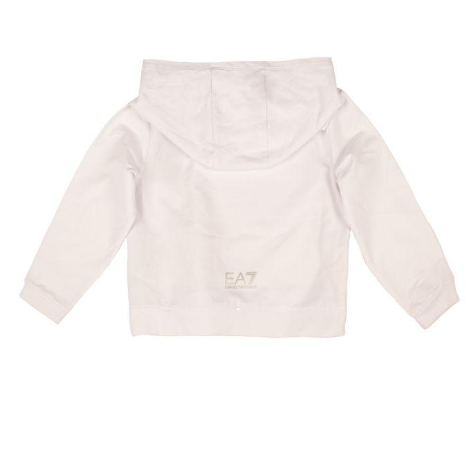 HOODIE LOGO EAGLE Girl White