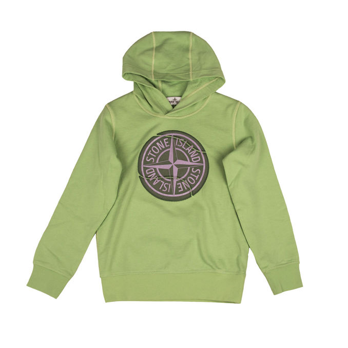 HOODIE LOGO Kids Lightgreen