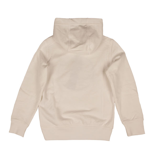 HOODIE LOGO Kids White