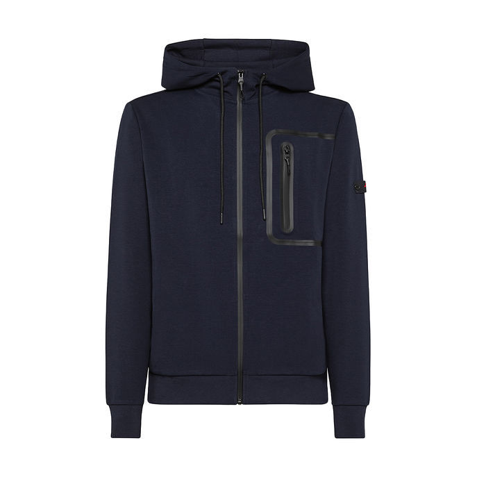 HOODIE PARKER Man Blue