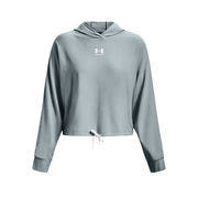 HOODIE RIVAL TERRY OVERSIZED Woman Harbord Blue White HOODIE RIVAL TERRY OVERSIZED Woman Harbord Blue White
