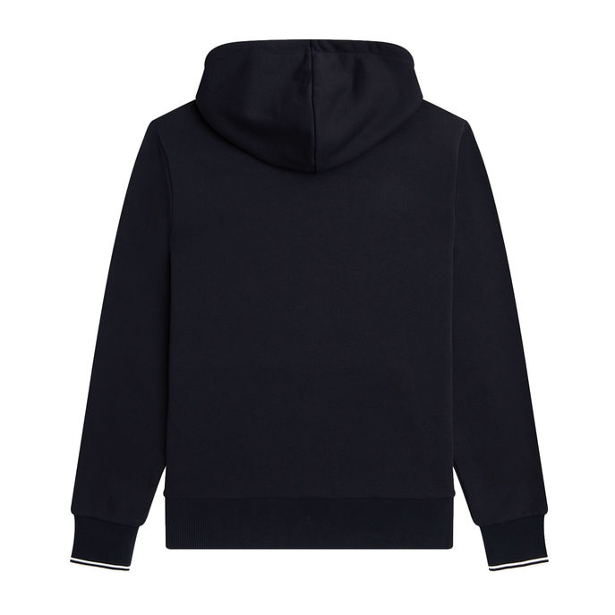 HOODIE TIPPED HOODED Man Navy