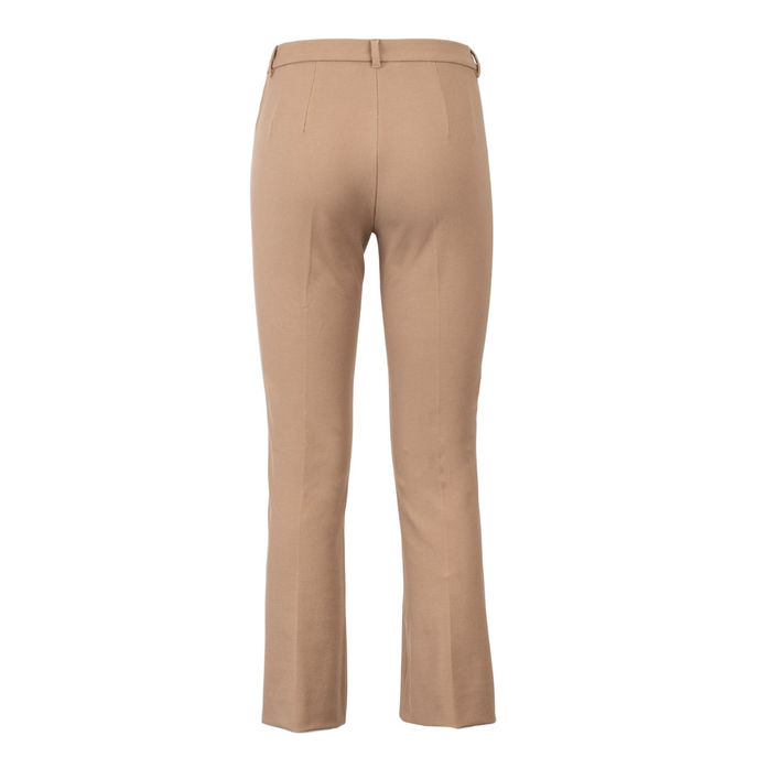 HUMANITA ZAMPETTA PANTS Woman Perfect Camel