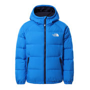 HYALITE REVERSIBLE DOWN JACKET WITH HOOD Kid Herno Blue HYALITE REVERSIBLE DOWN JACKET WITH HOOD Kid Herno Blue