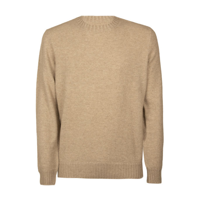 ICONIC CREW NECK 100% CASHMERE Man Sesamo