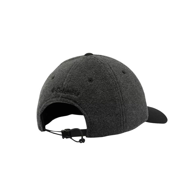 II FLEECE BALL CAP Man Charcoal Heather Black