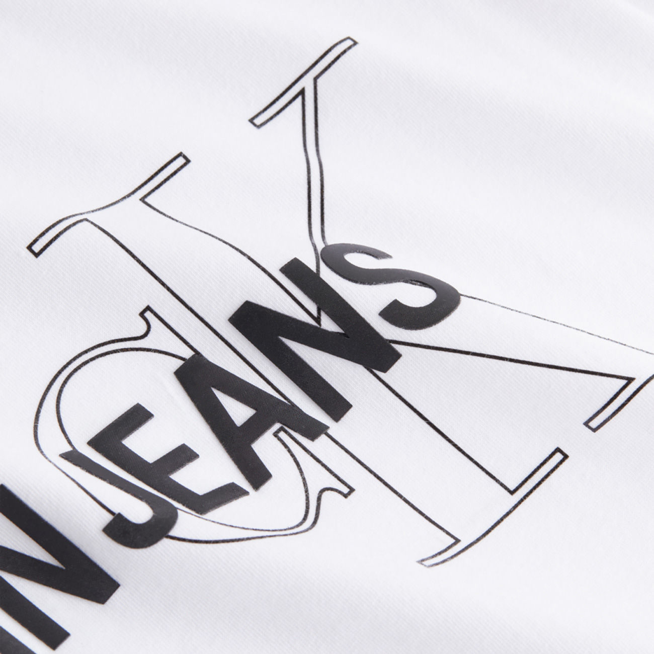 White JEANS Store Mascheroni GRAPHIC Man T-SHIRT INSTITUTIONAL CALVIN KLEIN | SEASONAL