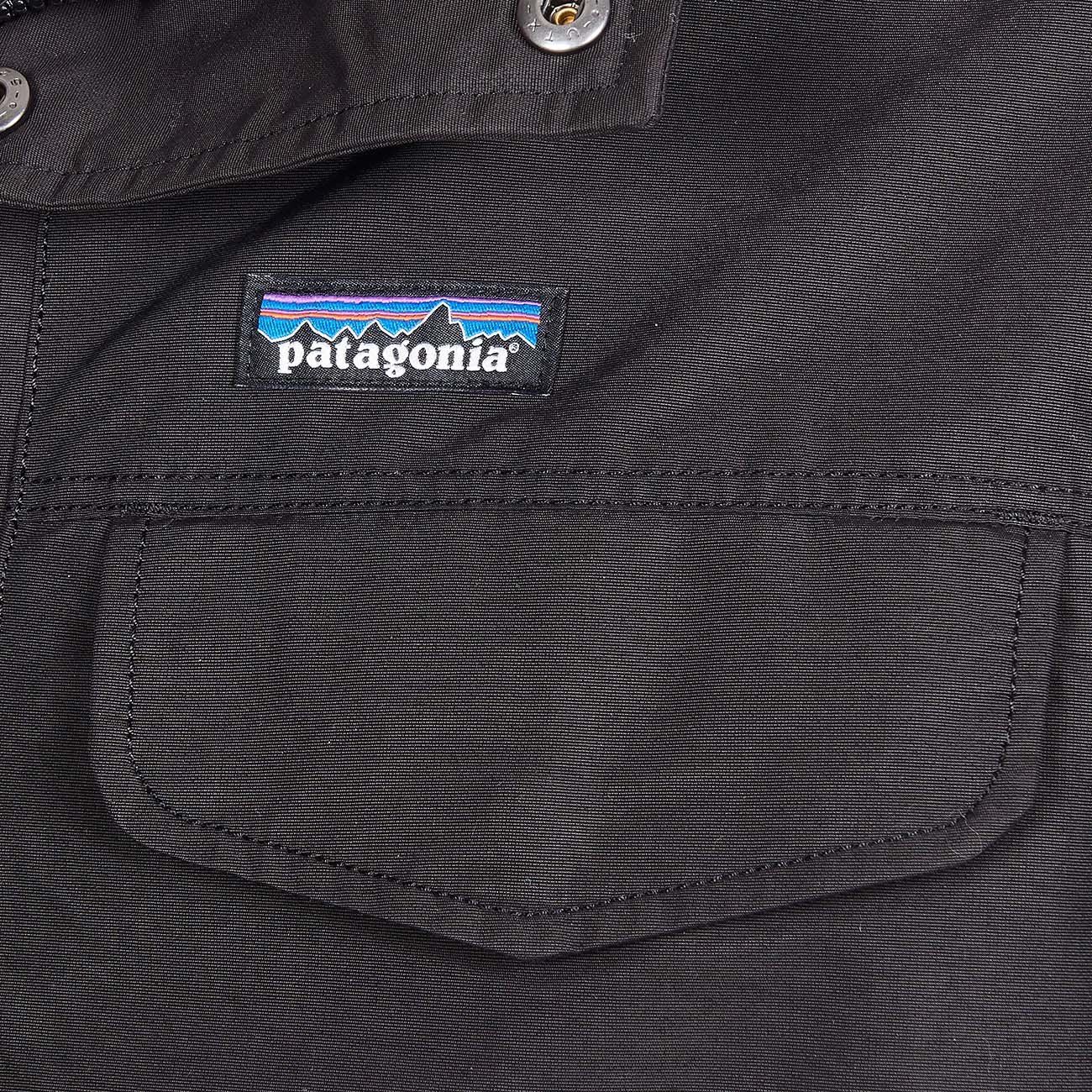 PATAGONIA ISTHMUS PARKA WITH TEDDY LINING Man Black | Mascheroni Store