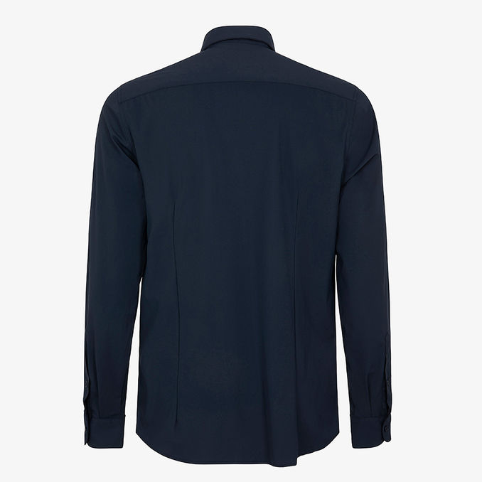 ITALIAN COLLAR SHIRT Men Blue