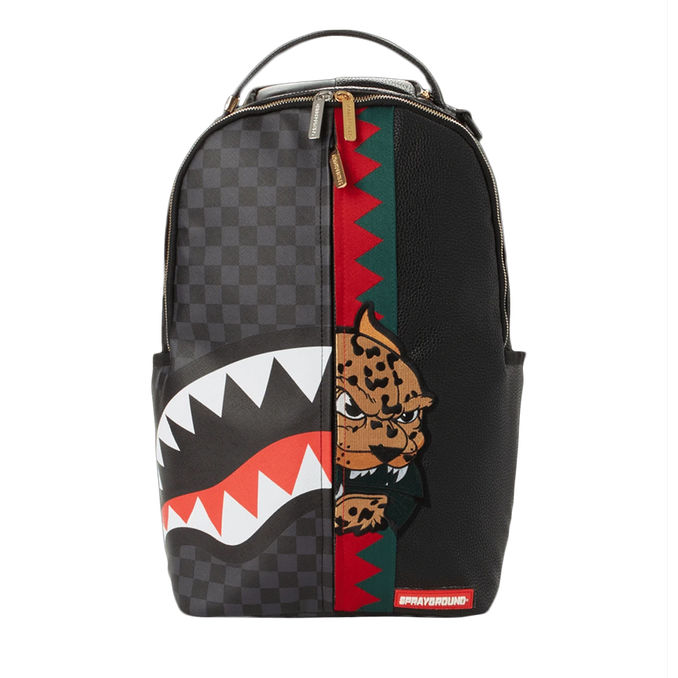 SPRAYGROUND ITALO DIVIDED BACKPACK Unisex Black Mascheroni Store