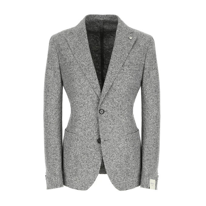 JACK IN CHEVRON Men Grey