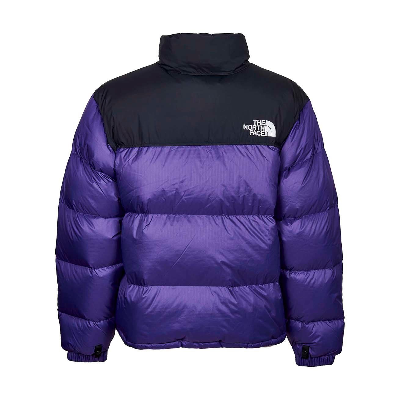 The North Face Jacket 1996 Retro Nuptse Man Purple Black Mascheroni Sportswear